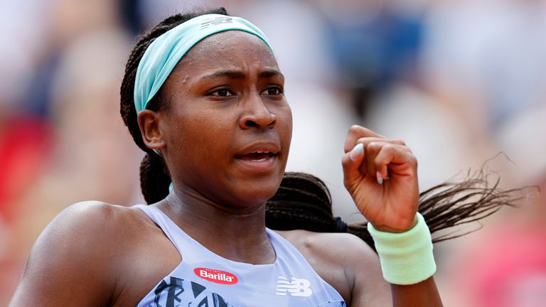 Coco Gauff reached the quarter-finals of the French Open last year