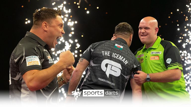 Best of the action from Night 14 of the Premier League Darts in Sheffield as Price kept his Playoff hopes alive