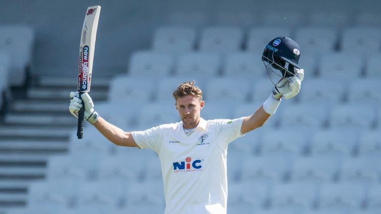 Root reached his first Century Roses on the third day at Headingley