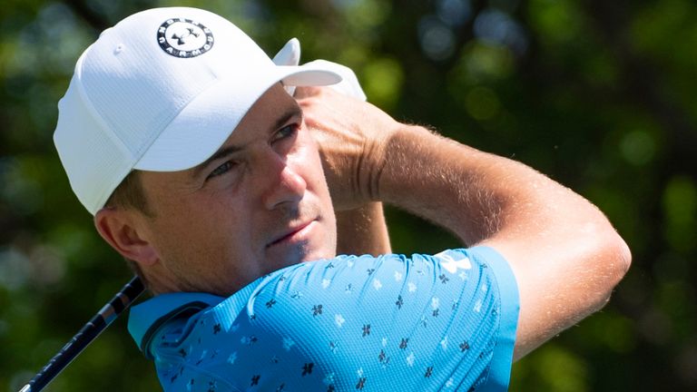 Jordan Spieth is one shot off the lead heading into the final round of the AT&T Byron Nelson