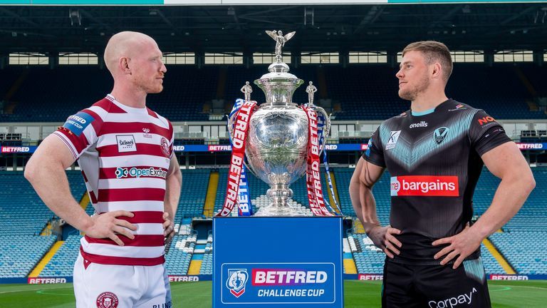 Wigan and St Helens will be facing off at Elland Road in Saturday's Challenge Cup semi-final