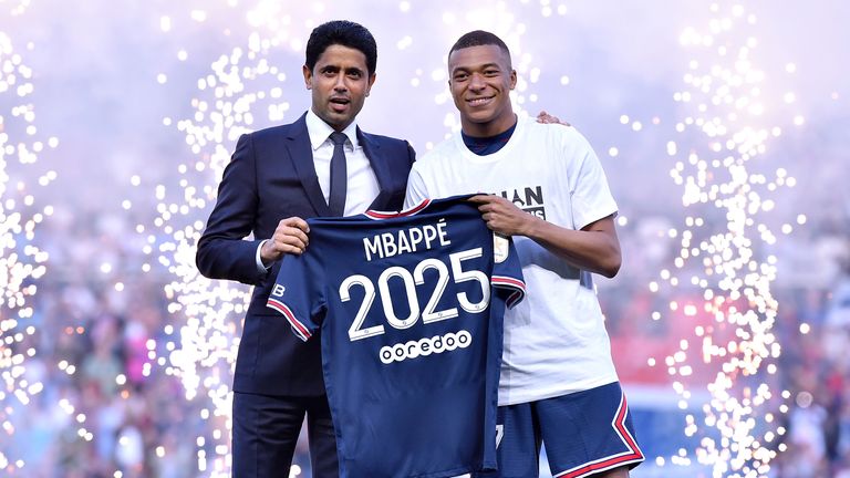 Kylian Mbappé PSG 2023-24 Away Jersey - Cyberried Store