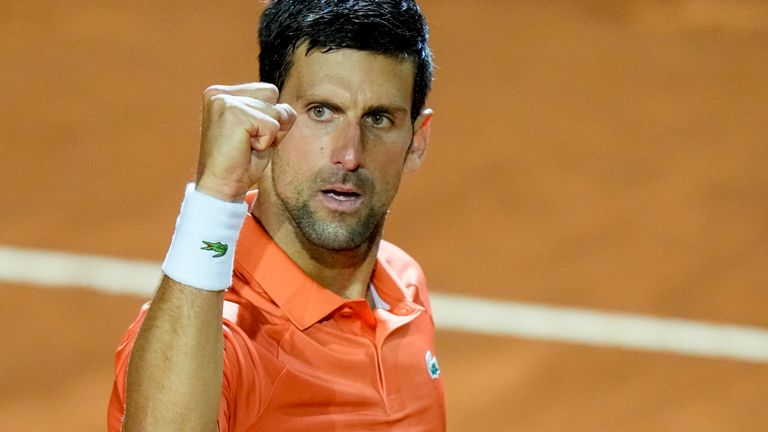 Novak Djokovic produjo un tenis impresionante para vencer a su oponente