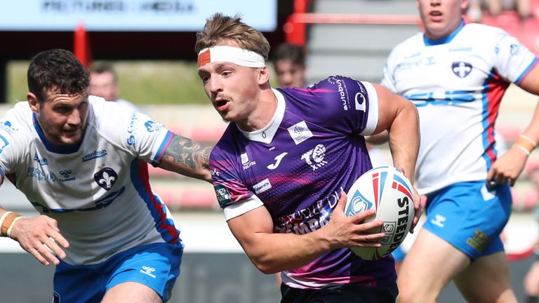 Olly Ashall-Bott played a starring role in Toulouse's win over Wakefield