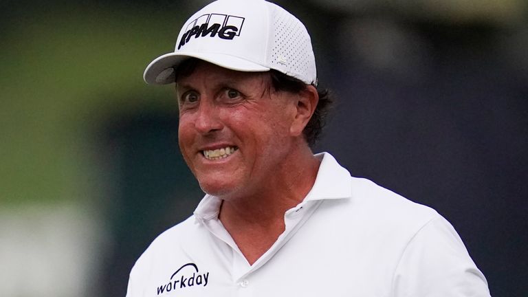 Phil Mickelson no estará en el Centurion Club