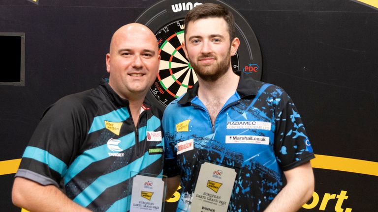 Rob Cross (left) agonisingly left just short of victory for a seventh time on the European Tour