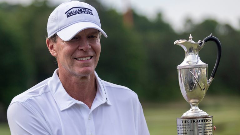 Steve Stricker enjoyed a dominant victory at the Regions Tradition