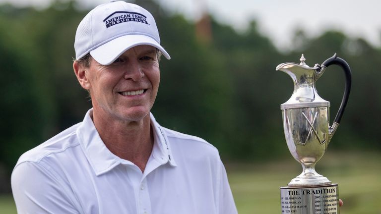 Steve Stricker has taken the big win in the Traditional Zone