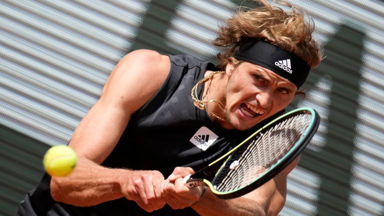 Alexander Zverev came back to win from two sets for the third time in his career