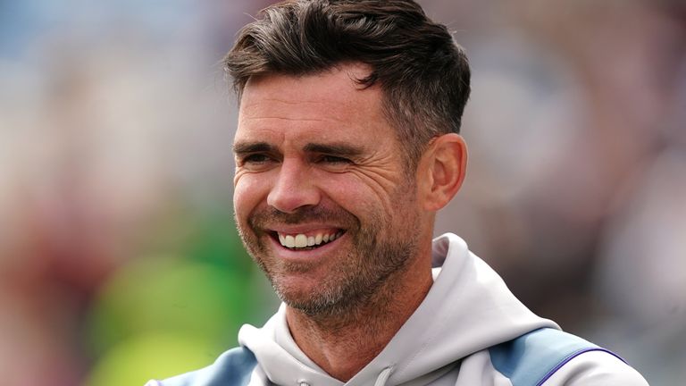 James Anderson missed the third Test against New Zealand through injury
