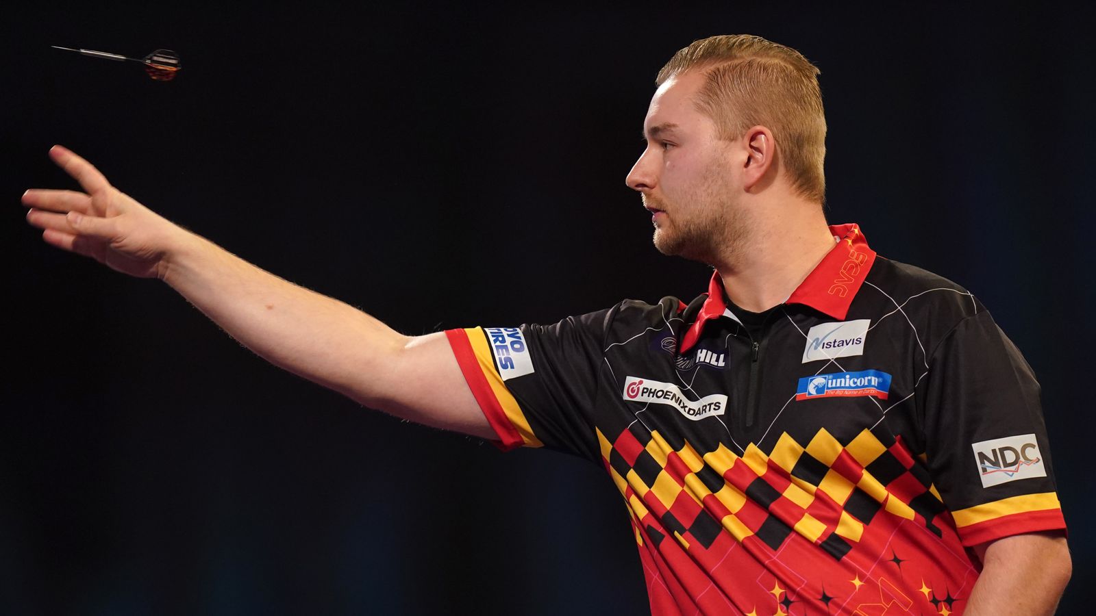 Nordic Darts Masters: Dimitri van den Bergh derrota a Gary Anderson para reclamar el primer título de la Serie Mundial |  Noticias de dardos
