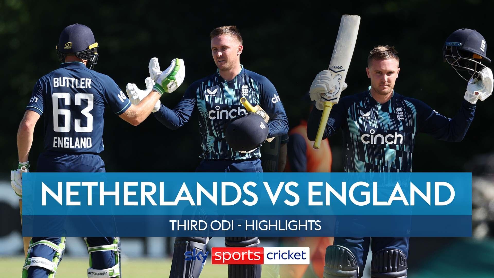 Netherlands vs England | Third ODI highlightsSkySports | Information
