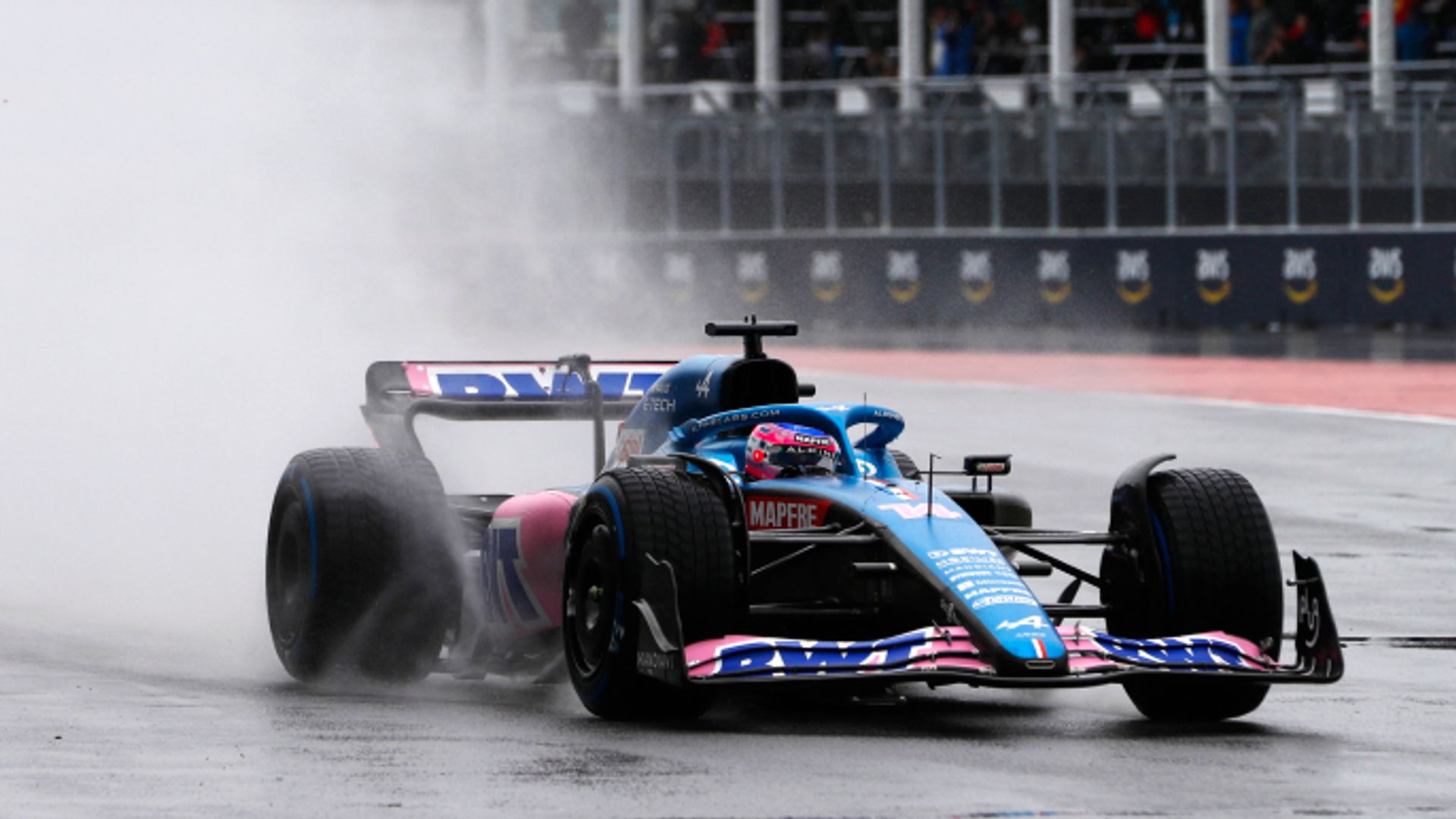 Alonso fastest in wet final practice ahead of Montreal qualifying