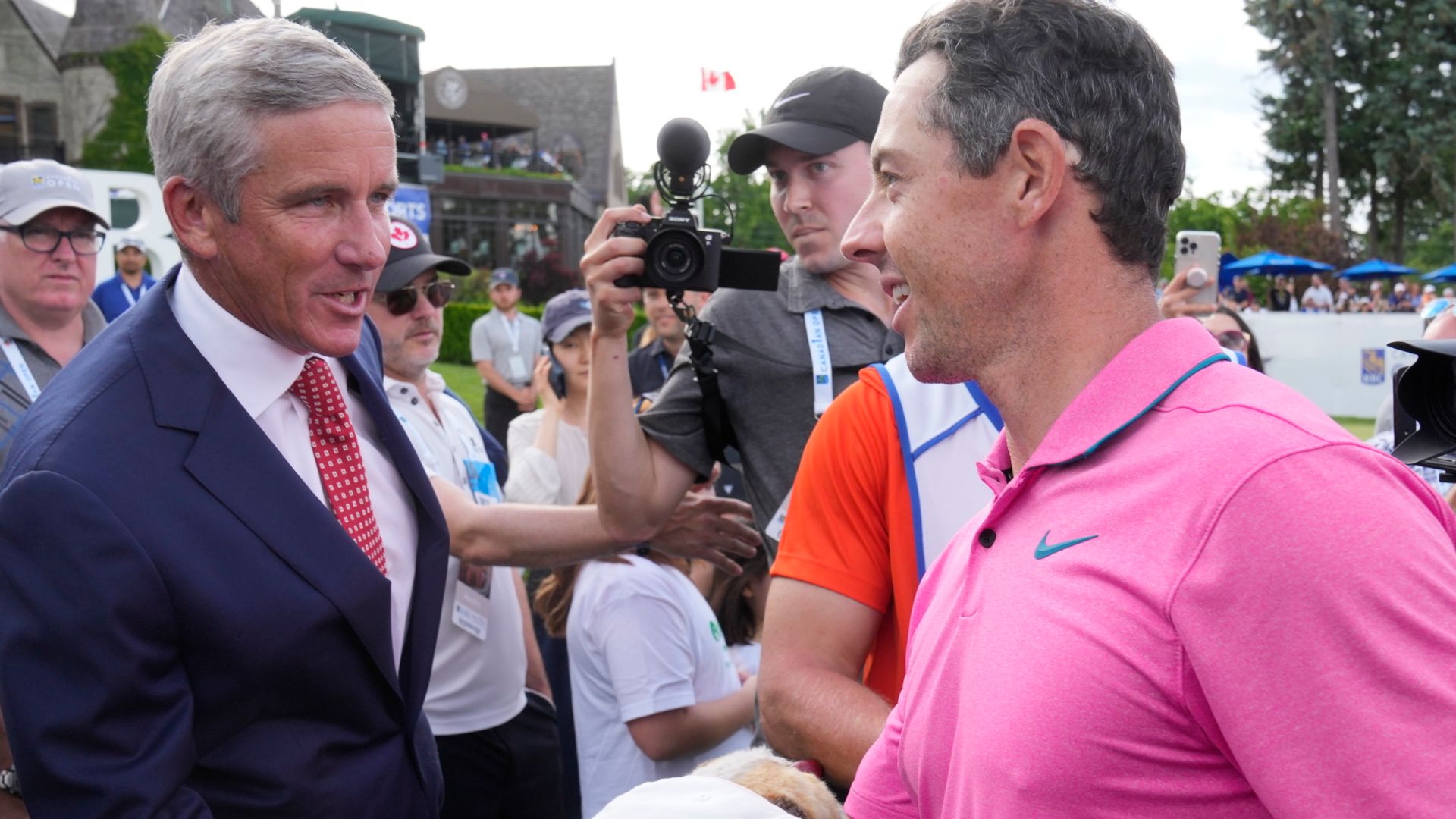 Players divided over PGA Tour commissioner Monahan's future