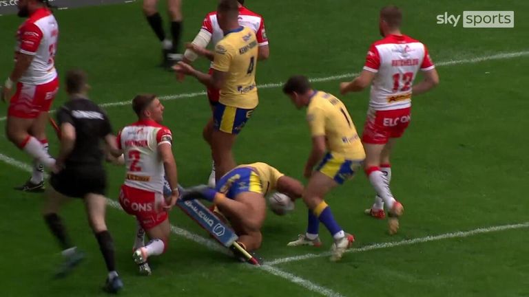 Highlights of the Super League match between St Helens and Hull KR