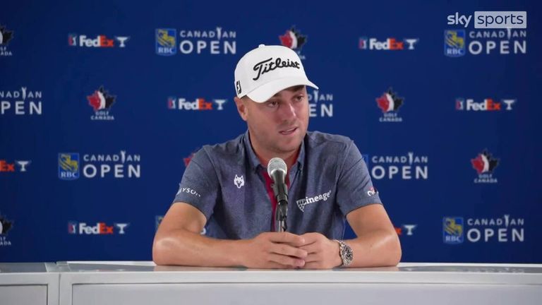 Two-time major champion Justin Thomas expresses his disappointment with those who have turned their back on the PGA Tour but acknowledges their freedom of choice to do so