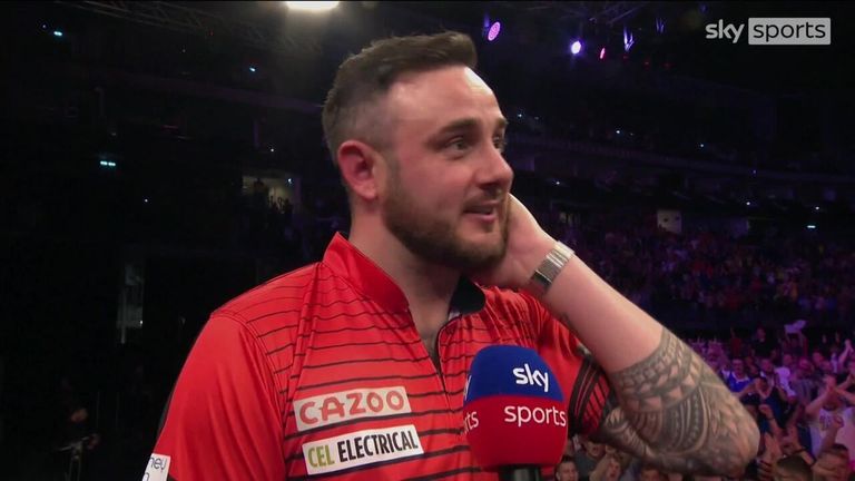 Cullen was 'absolutely devastated' after missing a dart to win the Premier League title