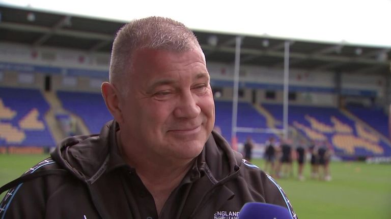 Shaun Wane discute des espoirs de l'Angleterre pour la Coupe du monde avant la compétition en octobre