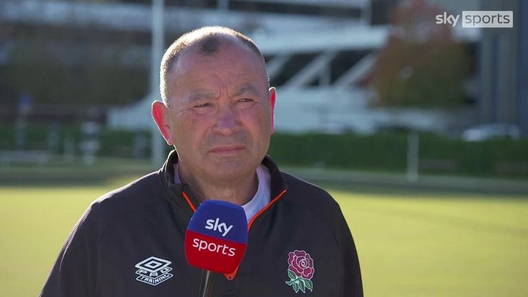 The England head coach explains his decision to keep Courtney Lawes as captain, but hints the door may still be open for Owen Farrell to return to the role.