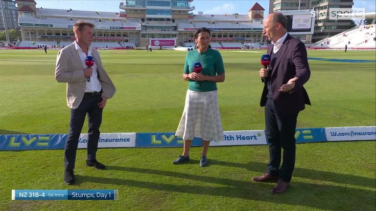 Nasser Hussain shares his thoughts on England's decision to bowl first and whether they were too aggressive with the ball