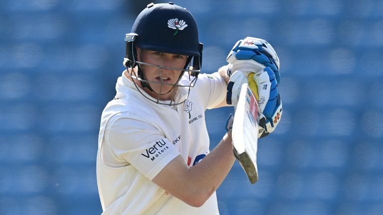 Harry Brook continued his excellent form for Yorkshire at the Ageas Bowl