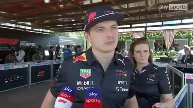 Verstappen, Azerbaycan Grand Prix'sinin ilk gününden önce konuşuyor
