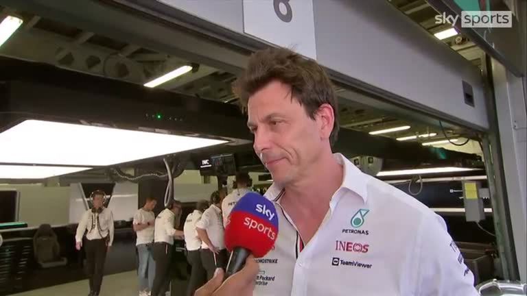 Toto Wolff couldn't hide his disappointment after qualifying in Baku.