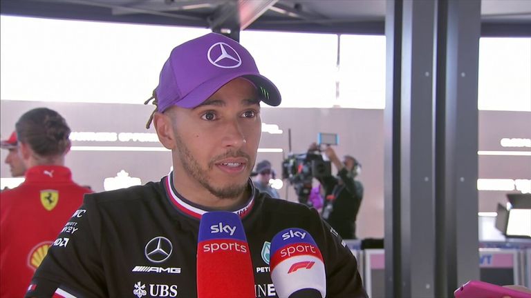 Lewis Hamilton se mostró feliz tras su podio en el GP de Canadá