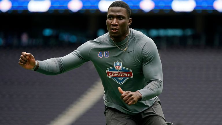 Adedayo Odeleye: British NFL rookie on joining the Houston Texans, watching Aaron Donald, facing Laremy Tunsil and his love of Xs and Os