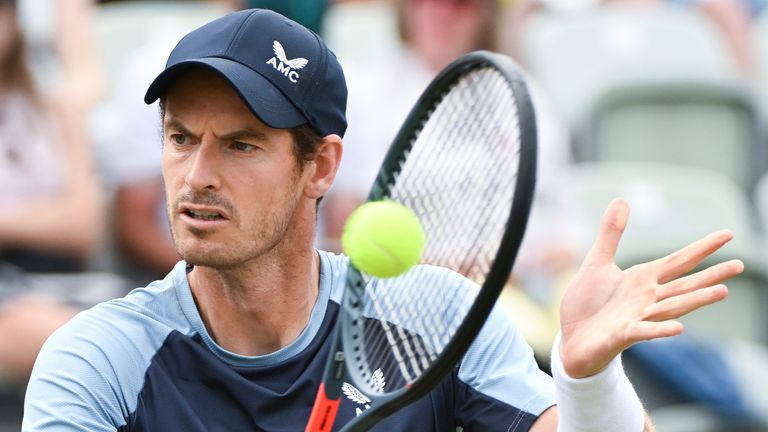 Murray’s worry for Wimbledon: ‘Ab injury is healing, but it’s not perfect’