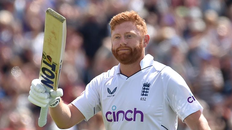 Bairstow walked off to a standing ovation at the end of a marvellous innings