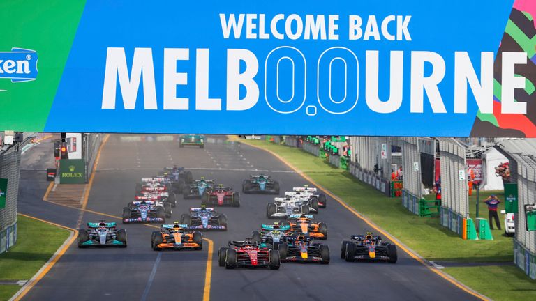 The Australian Grand Prix will also have Formula 2 and Formula 3 join the race weekend schedule