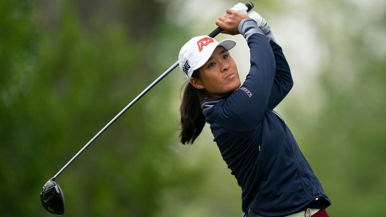 Celine Boutier joins Lydia Ko at the top of the leaderboard at the end of the third day at the Women's Scottish Open. 