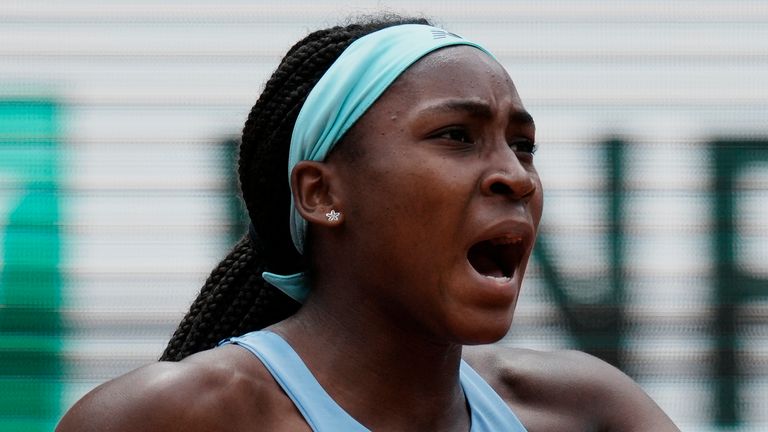 Coco Gauff sent a message to the world to end gun violence and hopes 'people in office' were watching 
