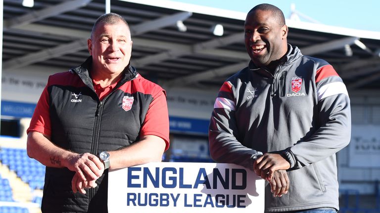 England coaches Shaun Wane and Craig Richards are aiming for wins in Saturday's international double-header in Warrington