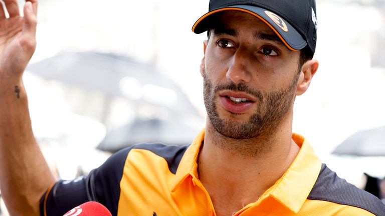 Daniel Ricciardo discusses the porpoising he experienced during the Azerbaijan Grand Prix and how it has left him feeling rattled