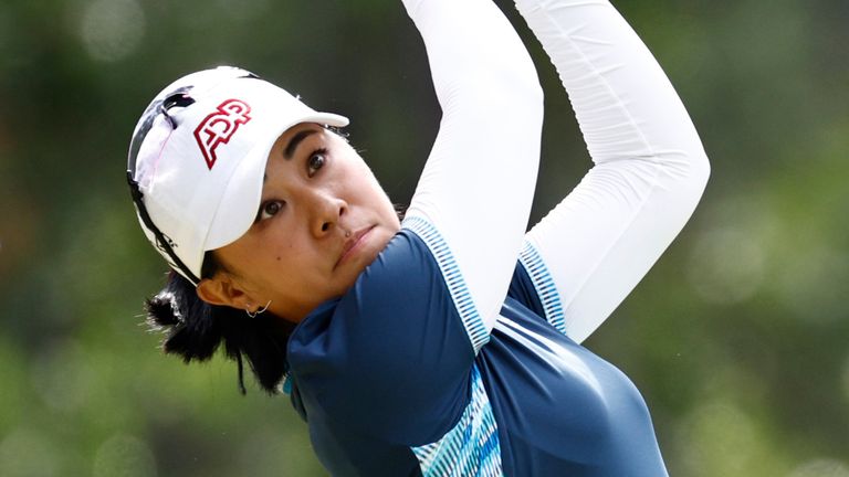 Danielle Kang ha estado jugando en el US Women's Open a pesar de que le diagnosticaron un tumor en la columna.