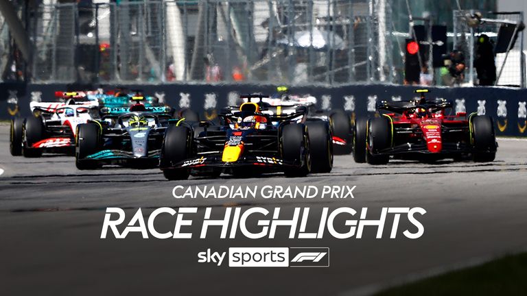 Montreal Canadian GP Highlights