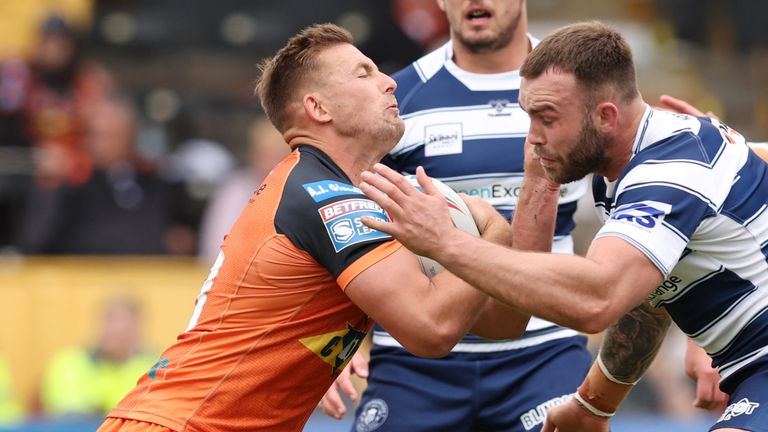 Greg Eden gave Castleford an early lead against Wigan