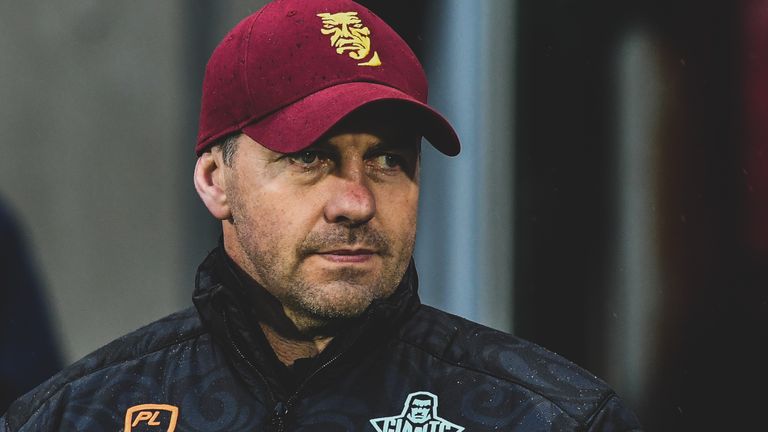 Giants head coach Ian Watson feels his side should have been awarded a potentially game-changing penalty with the score still at