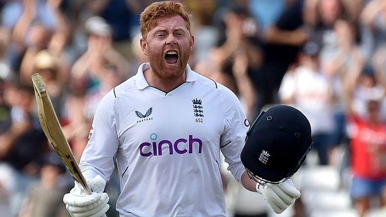 Jonny Bairstow secured his third consecutive Test century with his ton against India on day three of the fifth Test against India at Edgbaston.