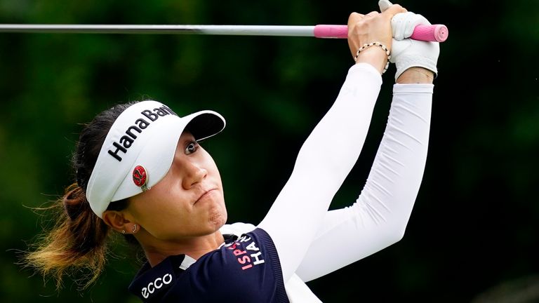 Lydia Ko is three shots behind leader Frida Kinhult