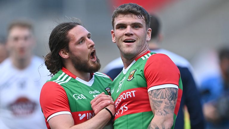 Padraig O'Hora and Jordan Flynn celebrate victory