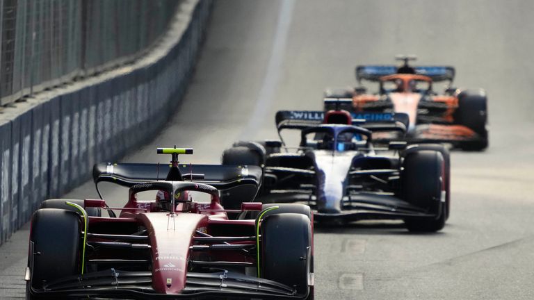 Azerbaijan Gp Charles Leclerc Fastest From Red Bulls In Practice Two As Mercedes Struggle F1 News 6208