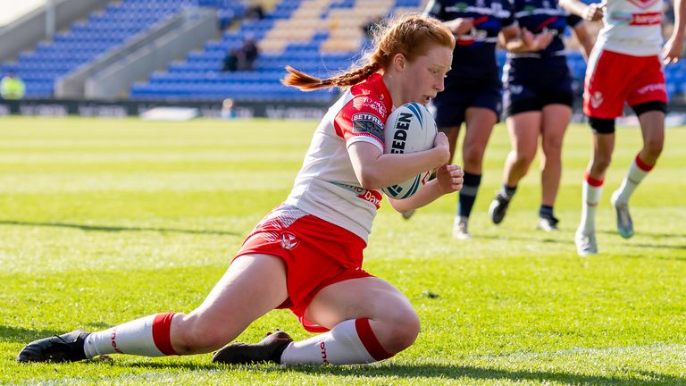 Rebecca Rotheram has established herself as full-back for St Helens in the Women's Super League