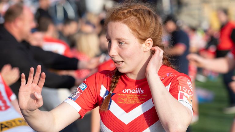 Kadınlar Süper Ligi: St Helens yıldızı Rebecca Rotheram ragbi ligindeki hayatı hakkında | Rugby Ligi Haberleri