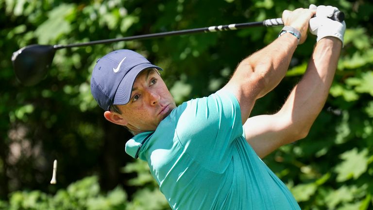 McIlroy and Fitzpatrick tied for second as Clark retains lead in Canada