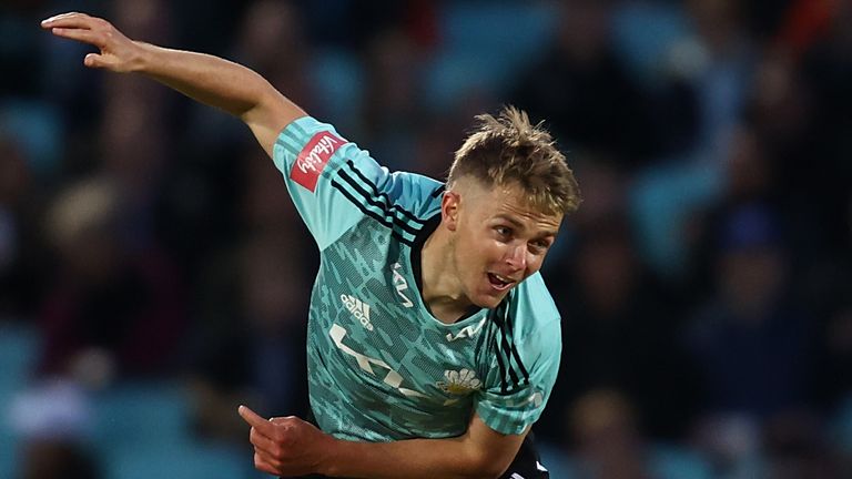 Sam Curran tomó cinco de 30 cuando Surrey mantuvo su buen comienzo en Vitality Blast 