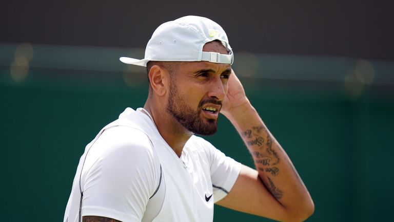 Kyrgios admits spitting in direction of abusive fan | Slams ‘old’ line judge