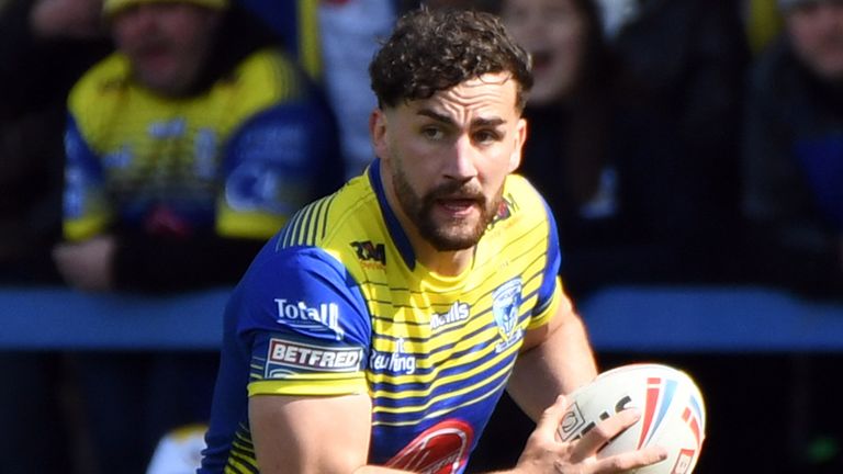 Toby King first featured in the Warrington first-team squad in 2014